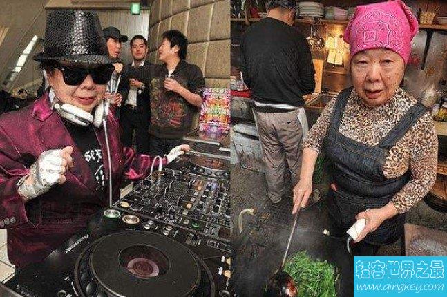 世界上年龄最大的女DJ，现在已经是80多岁了