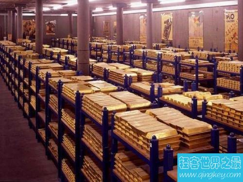 世界上黄金储备最多的10个国家，这个国家的黄金多的惊人