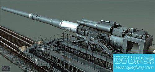 古斯塔夫列车炮威力夸张 曾是军事科技最厉害的火炮