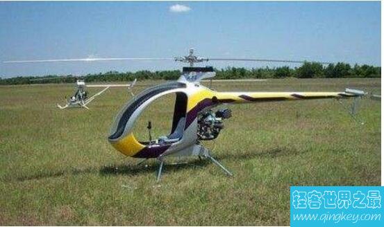 世界上最轻的载人直升机，蚊子直升机(仅重200斤)