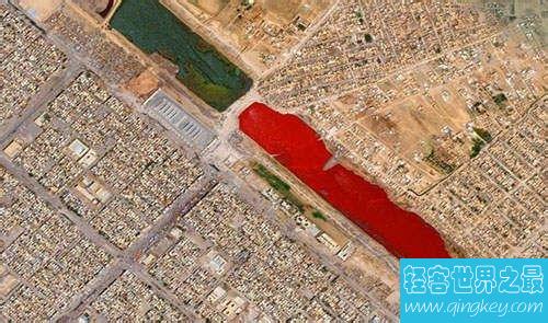 伊拉克血湖形成之谜 相传这是屠杀鲜血染红湖水