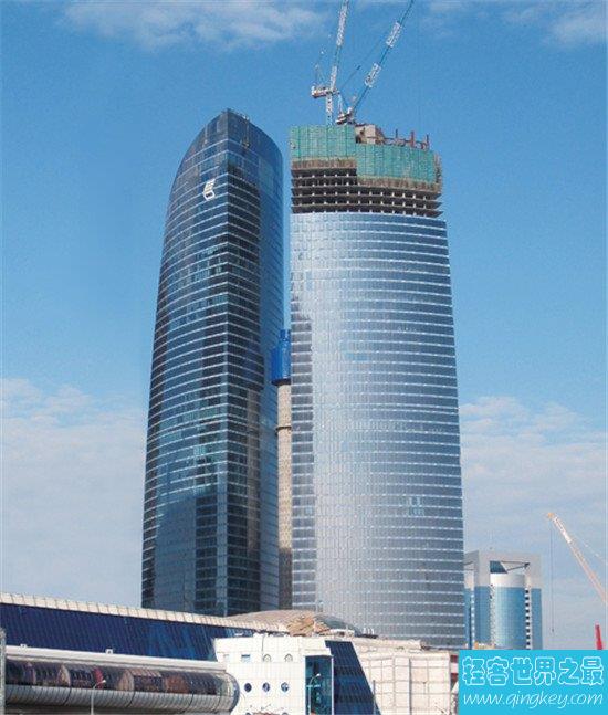 欧洲第一高楼俄罗斯联邦大厦 高度509米中国也参与了建造