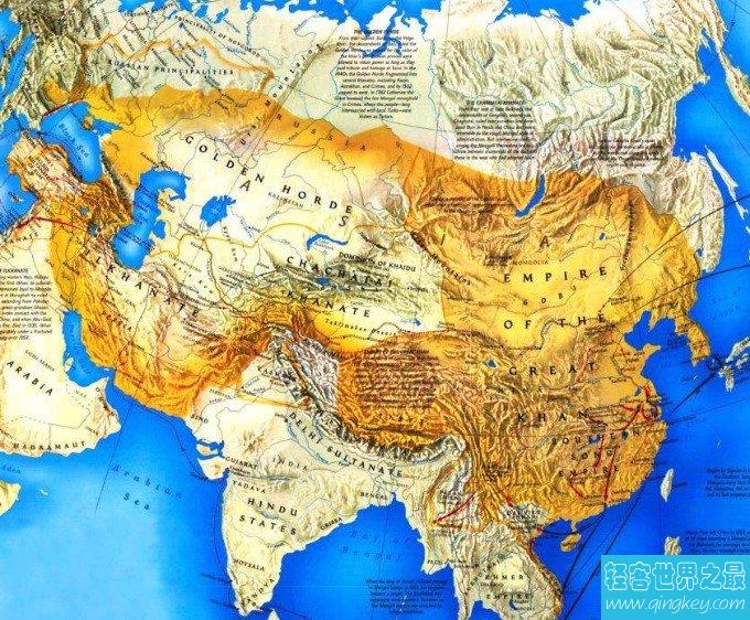 中国疆域最大的王朝，总面积超过1200万平方千米