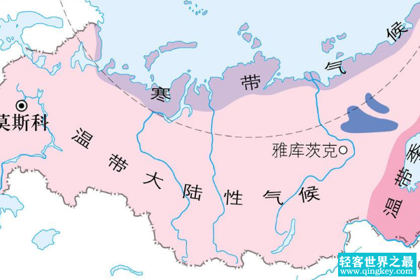 世界上面积最大的国家的地图-俄罗斯地图相当我国1.7倍