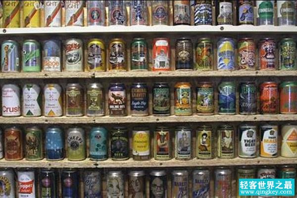 世界上最大的啤酒冰箱:收藏9万瓶啤酒(产地遍布全球)