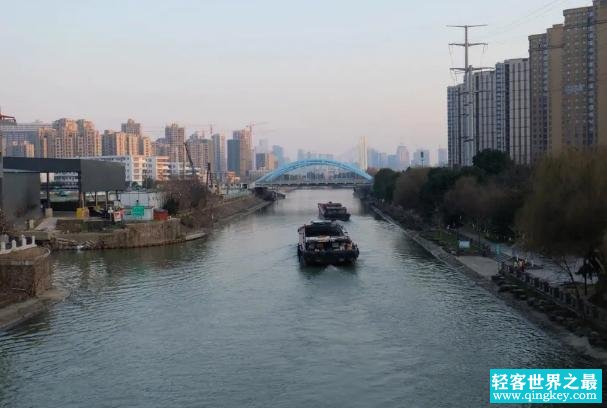 世界上最长的人工运河 京杭大运河(全长1794千米)