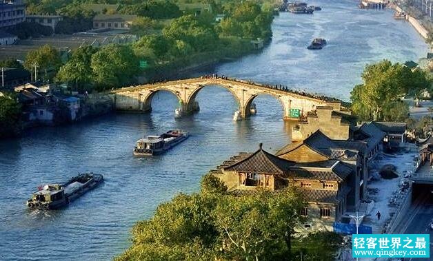 世界上最长的运河：京杭大运河,1797公里(申遗成功)