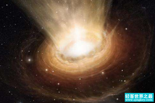 7亿光年外超大黑洞：是太阳400亿倍重(破最大黑洞纪录)