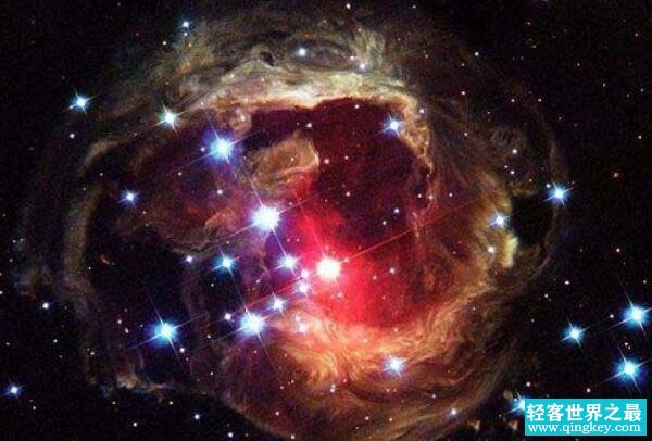 麒麟座v838变星有多大，2002年麒麟座v838变星爆炸/银河系最亮恒