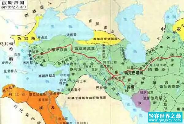 历史上公认的四大帝国：波斯帝国/马其顿帝国/汉朝/罗马帝国