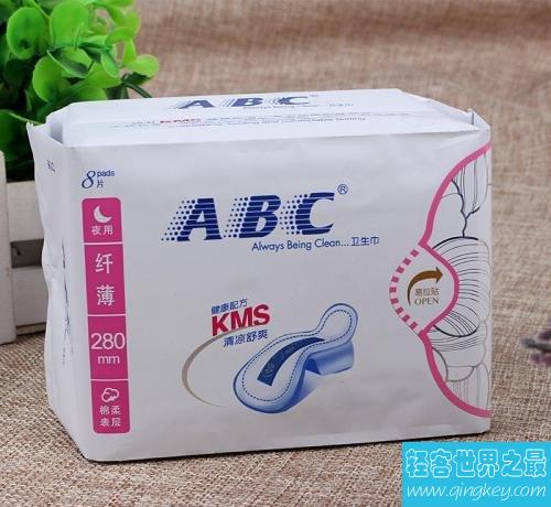 中国卫生巾10大品牌排行榜，中国卫生巾哪个牌子好？
