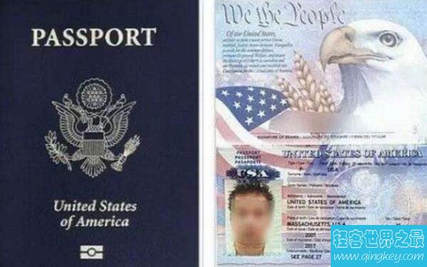 美国护照上写的什么，写着lz最流弊(纯属造谣)