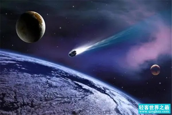 哈雷彗星周期：76年出现一次（为之惊叹）